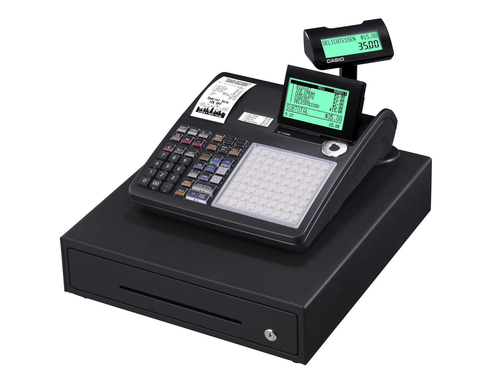 Casio Cash Register SE-C3500